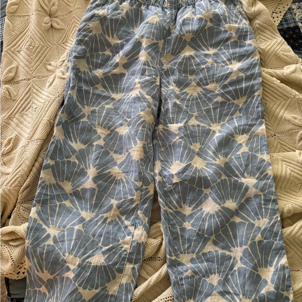 100% linen pants